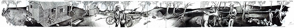 Ned Kelly: Last Man Standing panorama by James Kite