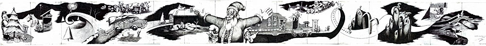Christmas panorama by James Kite