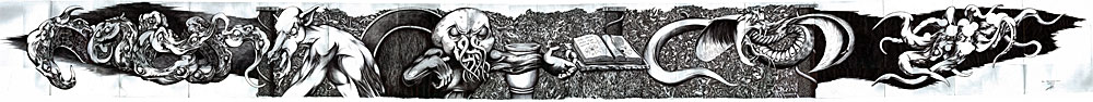 The Necronomicon panorama by James Kite