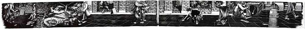 Arthur Stace - Mr. Eternity panorama by James Kite