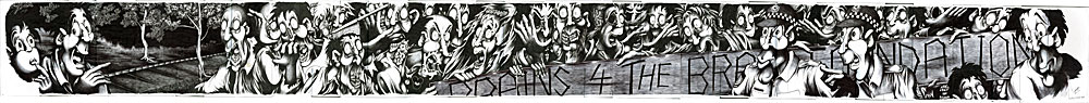 Sydney Zombie Walk panorama by James Kite